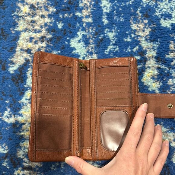 Fossil Brown Leather Wallet - Picture 5 of 11